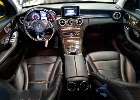 2016 Mercedes-Benz C 300 4Matic from USA, damaged, VIN WDDWF4KB0GR135568